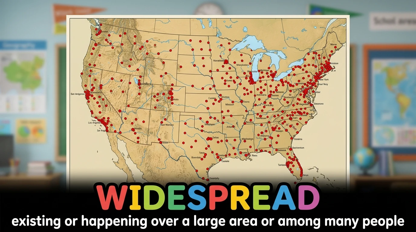 English Illustration for widespread
